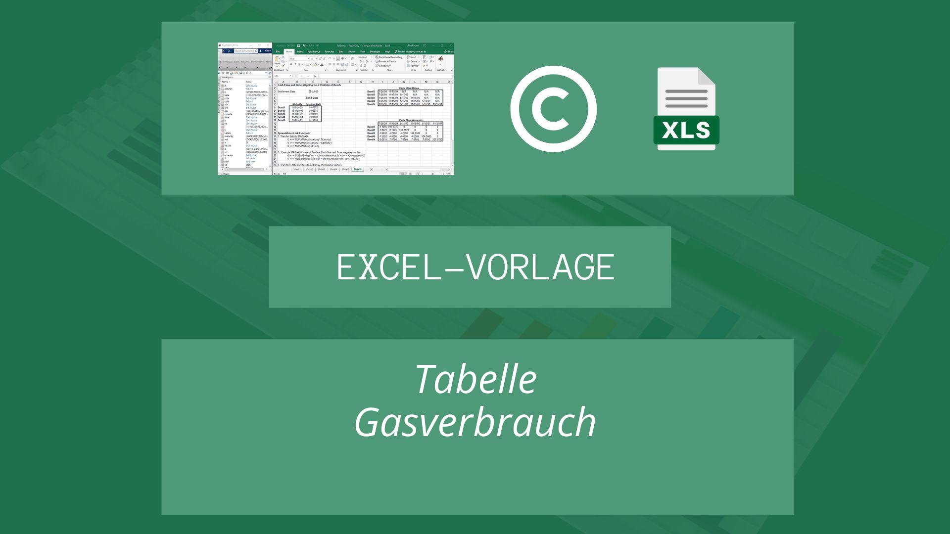 Tabelle Gasverbrauch